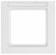 Berker 10516099 frame 1-fold with insert labeling field Q.3 pws