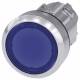 Siemens 3SU10510AB500AA0 pushbuttons, illuminated 22mm round blue pushbutton