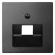 Merten 298314 Zentralplatte für UAE 1fach anthrazit System M