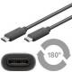Goobay 67976 USB 3.1 Gen 1 Kabel USB-C™ - USB-C Stecker > USB-C Stecker