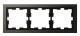 Merten MEG4030-6552 D-Life Metall Rahmen 3fach Moccametallic