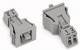 WAGO 890-742/060-000 Socket Snap-In 2-P with VK, gray Kod.B