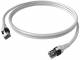 ZVK EasyLan CP1IWCWCW0020 DualBoot Kat.6 Patchkabel Kl.EA geschirmt weiß 2,0m