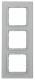 Berker 10136414 Glasrahmen 3fach B.7 alu