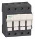 Schneider Electric DF103N Schneider Sicherungshalter 3p+N 32A 10x38mm