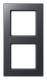 Jung AC582BFANM frame 2gang Serie A, creation anthracite matt