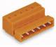 WAGO 731-633 Stiftleiste 0,08-2,5qmm orange