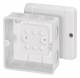 Gustav Hensel 4012591603337 Hensel DE 9341 Kabelabzweigkasten 4qmm 3ph. 6qmm 1ph. ohne Klemme,weiß