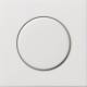 GIRA 0650112 Abdeckung Drehdimmer Flächenschalter Reinweiß