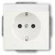 Busch Jaeger 2CKA002013A5433 BJ 20 EUCNB-884 SCHUKO socket insert studio white matt future linear
