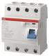 ABB FI-Schutzsch. 40A F204A-40/0,3NL pro M compact 4pol. 300mA NL links