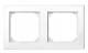 Merten 478225 M-SMART-Rahmen 2fach aktivweiß glänzend