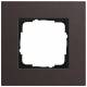 GIRA 0211223 Rahmen 1f dunkelbraun Esprit Linoleum-Multiplex