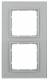 Berker 10126414 Glasrahmen 2fach B.7 Glas alu