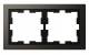 Merten MEG4020-6552 D-Life Metall Rahmen 2fach Moccametallic