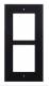 2N Telecommunications 9155012B 2N Zubehör EntryCom IP Verso zbh. Frontblende für Unterputzrahmen (2 Module) **schwarz**