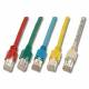 Patchkabel RJ45, CAT5e 100Mhz, 1,5m gelb mit Draka SF/UTP+TM11,
