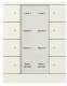 Busch Jaeger 2CKA006330A0069 BJ SB/U8.0.11-884 8f.Bedienelement studioweiß matt