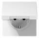 JUNG LS1520KLWW SCHUKO Steckd.m.Klappd., LS series alpine white