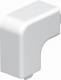 OBO Bettermann 6192777 Flat angle cover WDK/HF20020RW for WDK trunking pure white