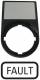 Moeller 216498 EATON M22S-ST-GB8 additional buttons, label holder FAULT 