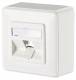 Metz Connect 1309140002-E BTR Module 1Port AP empty pure white junction box