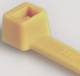 HellermannTyton 111-03006 Hellermann T30R-PA66-YE-C1 Kabelbinder 150x3,5 gelb 