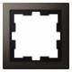 Merten MEG4010-6552 D-Life Metall Rahmen 1fach Moccametallic