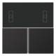 Jung AL4093TSAD KNX Tastensatz kpl für Raumcontrollermodul LS/FD Alu. dark
