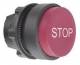 Schneider Electric ZB5AL434 Schneider Frontelement rund vorst. rot STOP für Druckt. D22 ohne Rastung