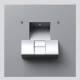 Siedle FPM 600-0 SM Fingerprint-Modul Silber-Metallic
