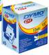 Dymo 40910 Thermal Label - Semi-permanent Adhesive - 9.53 mm Width x 7.01 m Length - Rectangle