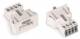 WAGO 890-734 plug snap-in version 4-pin 0.25 - 1.5 mm²