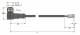 TURCK 6626173 TURC k WKC4.4T-P7X2-2 / u TXL actuator, sensor cable PUR Anschlussleit. 
