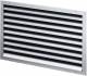 Maico 0151.0257 LZP 28 External grille f.Kanäle, 300x600 steel 