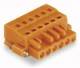 WAGO 231-309/107-000 231-309 / 107-000 Female connector, 0,08-2,5qmm orange