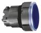 Schneider Electric ZB4BW3637 Schneider front element flat blue for illuminated prints. LED D22 without latching