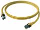 ZVK CP1OYAYAY0010 EasyLan KupferPatchkab DualBoot Kat 6A geschirmt gelb 01,0m