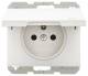 Berker 6768777109 Steckdose mit SchutzKontaktstift und Klappdeckel K.1 polarweiß