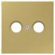 Jung ME2990TVC Abdeckung 2Loch für Antennen-Steckdose LS Messing classic