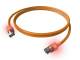 ZVK EasyLan KupferPatchkabel Kat6EA LED Kat 6 gesch.orange 10,0m CS1OOCDCD0100