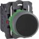 Schneider Electric XB5AA25C0 Schneider Drucktaster, kompl, Kunststoff, tastend, schwarz, 22mm, 1S