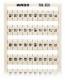 WAGO 793-650 senkrecht R6,S6,T6,. weiß 1=100 WMB-Multibeschriftung