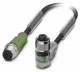 Phoenix Contact 1694554 Phoenix SAC-3P-M12MS/ 0,3-PUR/M12FR-2L Sensor-/Aktor-Kabel