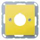 Jung A564GE Cover for control devices 22.5mm, GE A 564 yellow