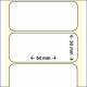 OEM-Factory Labels - Transfer 54 x 30mm, permanent, K40