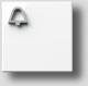Siedle 200029810-00 TM612-4 / BTM650-04 W bell button bell symbol white 029 810
