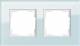 GIRA 021218 Rahmen 2f Glas mint Esprit