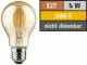 Muellerlicht ETT-1451898 LED Filament Glühlampe, E27, 4W, 400lm, 2000K, warmweiß, gold