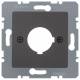 Berker 14321606 Zentralplatte für D22,5mm anthrazit matt/samt